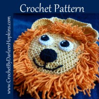 Lion Drool Bib crochet pattern by Darleen Hopkins