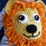 Lion Bib crochet pattern #CbyDH