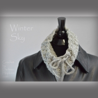 Winter Sky Cowl crochet pattern by Darleen Hopkins square