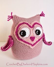 Owl Always Love You amigurumi crochet pattern by Darleen Hopkins #CbyDH