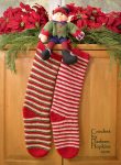 Elf Socks Christmas Stockings crochet pattern by Darleen Hopkins