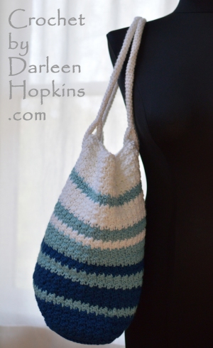 Modern Tote, a crochet pattern by Darleen Hopkins