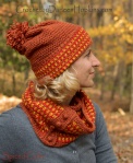 Spiced Cider hat and cowl crochet pattern by Darleen Hopkins Ravelry