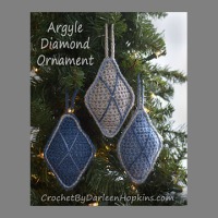 Argyle-Diamond-Christmas-Tree-Ornament-crochet-pattern-by-Darleen-Hopkins